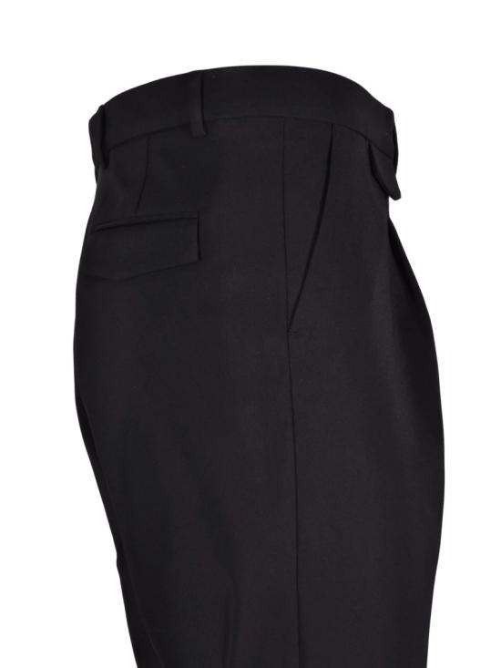 25FW Rpl Roberto P Luxury 팬츠 모던한 핏과 구조적인 디자인의 맞춤형 블랙 - OTHER BRANDS