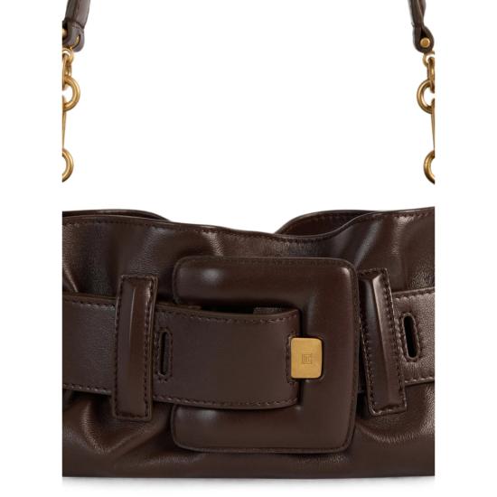 26FW 발망 숄더백 HN0AE994 LSWB 8DJ BROWN - BALMAIN