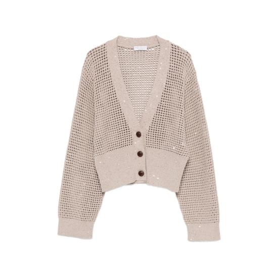 26SS 브루넬로 쿠치넬리 니트웨어 MDV762106 C069 BEIGE