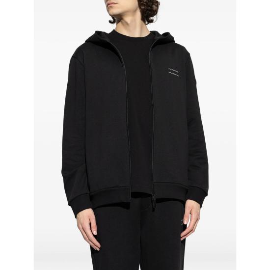 26SS 몽클레어 후드 티셔츠 89AZY 8G000 10 999 BLACK - MONCLER