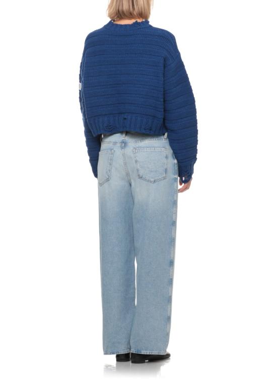 26FW MM6 메종마르지엘라 니트웨어 S52HL0031M13040483 Blue - MM6 MAISON MARGIELA