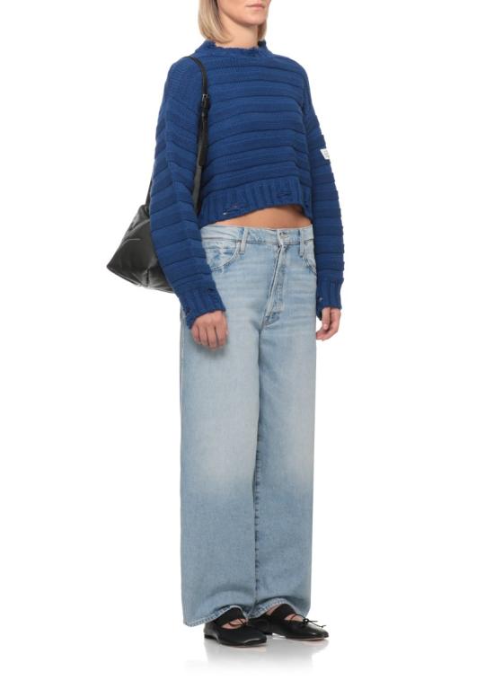 26FW MM6 메종마르지엘라 니트웨어 S52HL0031M13040483 Blue - MM6 MAISON MARGIELA