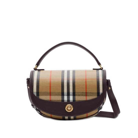 26FW 버버리 하이랜드 크로스바디 백 8112160 LL HIGHLAN B9368 BROWN