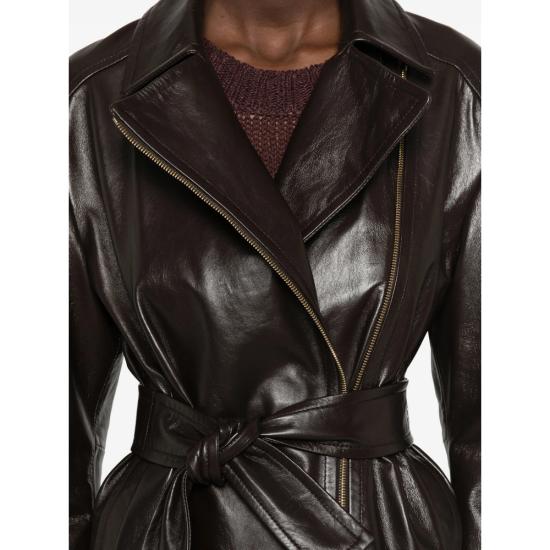 26FW 막스마라 스튜디오 자켓 MSTGIUSTO 013F 003 BROWN - MAX MARA STUDIO