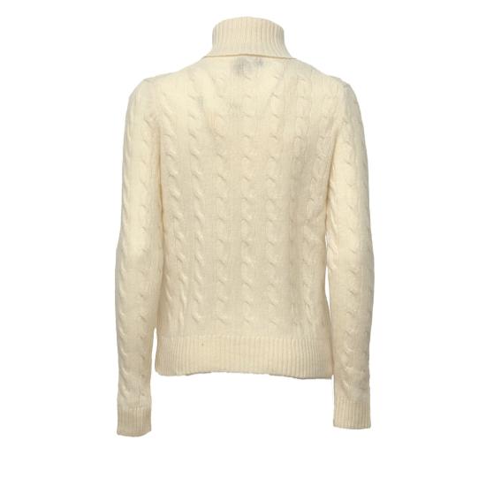 26FW 폴로 랄프로렌 울 캐시미어 케이블 니트 터틀넥 211888686012 Neutrals - POLO RALPH LAUREN