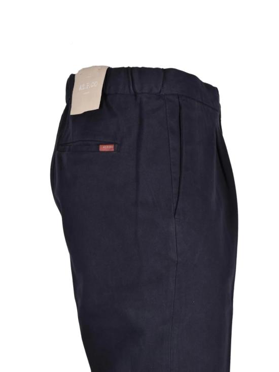 25FW At.P.Co Wardrobe 팬츠 생동감 넘치는 마감 처리가 돋보이는 맞춤형 스트레치 코튼 혼방 - OTHER BRANDS