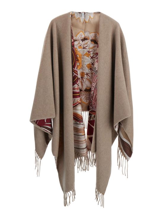 26FW 살바토레 페라가모 케이프 321198 BEIGE