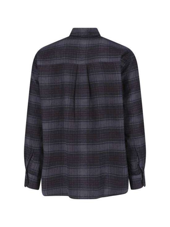 26FW 아워레가시 페이디드 녹턴 체크 플라넬 어보브 셔츠 M4262AFNFADED NOCTURNE CHECK FLANNEL Grey - OUR LEGACY