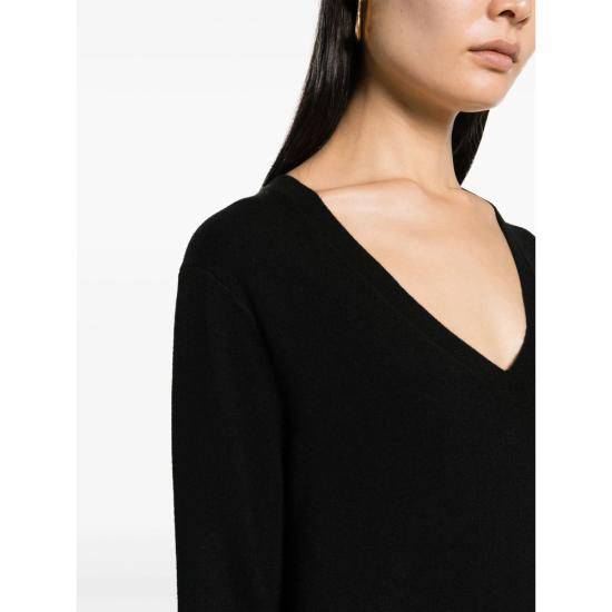 26FW 빈스 스웨터 VR74978133 001 BLACK - VINCE