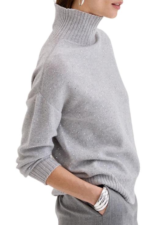 26FW 비앙카란차 니트웨어 A26 250M Grey - BIANCALANCIA