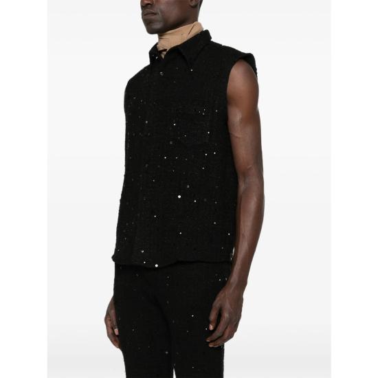 26SS 어니스트 더블유 베이커 셔츠 SH23 PZ23 BLACK - ERNEST W. BAKER