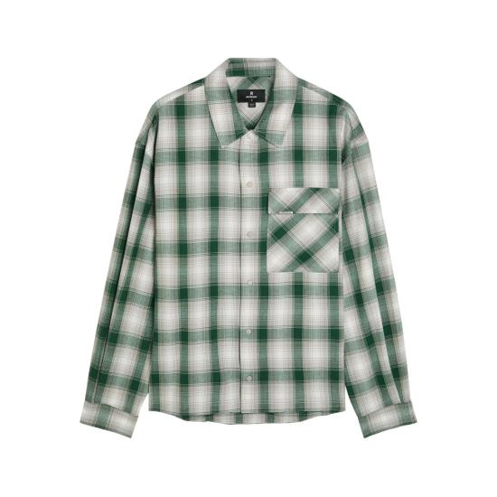26SS 리프레젠트 셔츠 MLM100777 39 DKGRE GREEN
