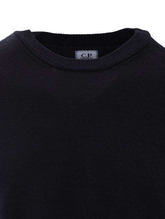 26FW 씨피 컴퍼니 니트웨어 21CMKN069A005528A888 Black - C.P. COMPANY