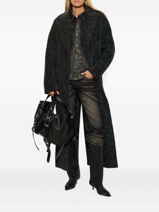 26FW 디젤 코트 A25203 0AIKJ 928 Black - DIESEL