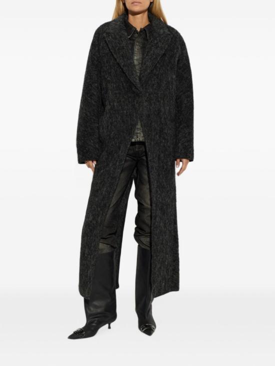 26FW 디젤 코트 A25203 0AIKJ 928 Black - DIESEL