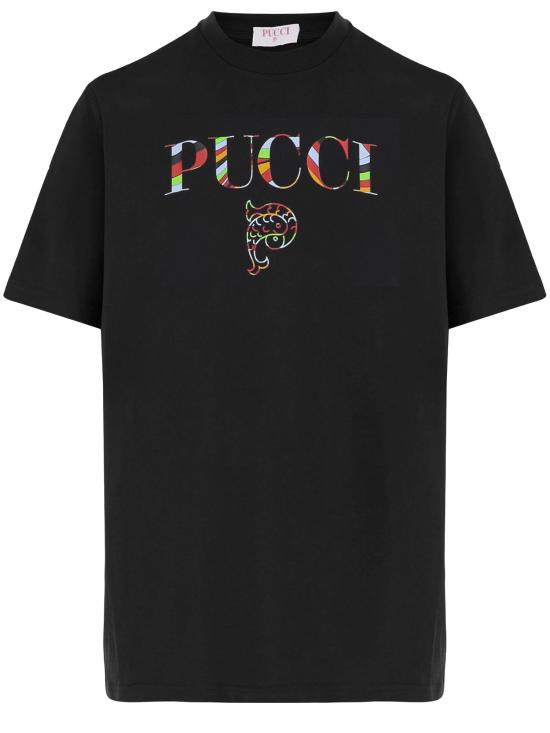 26FW 에밀리오푸치 폴로 티셔츠 6UTP75 BLACK
