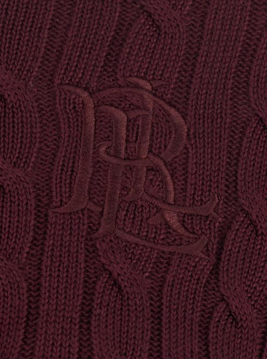 26FW 랄프 로렌 스웨터 200P14039 BURGUNDY - RALPH LAUREN
