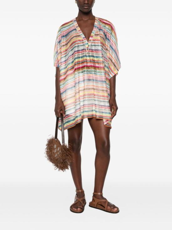 26SS 미소니 원피스 MC26SQ00BR014LSM9ZA Neutrals - MISSONI