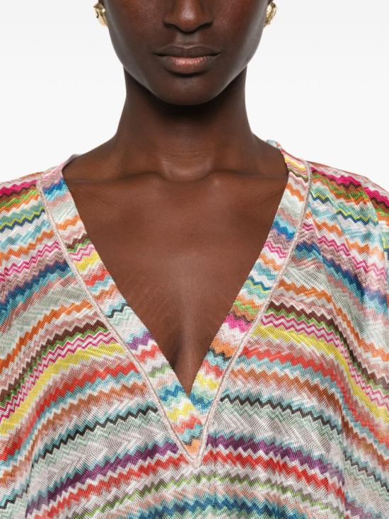 26SS 미소니 원피스 MC26SQ00BR014LSM9ZA Neutrals - MISSONI