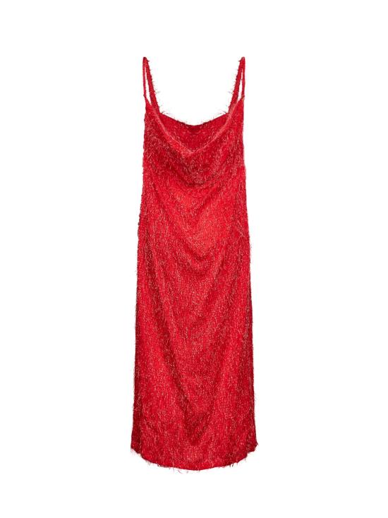 26FW 보테가베네타 원피스 A007SWV71E06513 RED - BOTTEGA VENETA