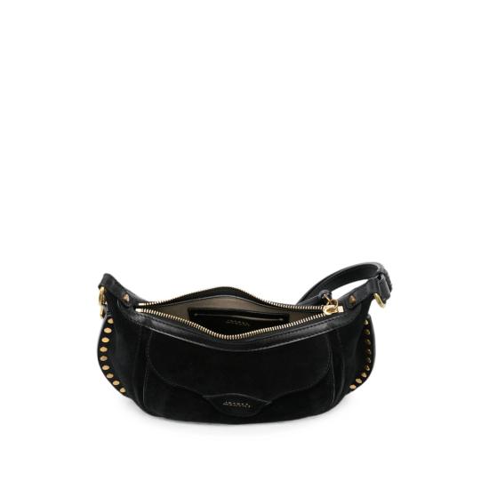 26FW 이자벨마랑 오스칸 문 스터드 숄더백 A3C32M PP0511FA 01BK BLACK - ISABEL MARANT