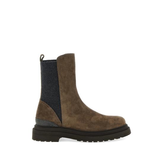 26FW 브루넬로 쿠치넬리 부츠 MZSFG3307 C8769 BROWN