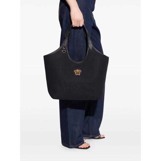 26FW 베르사체 토트백 1A03095 1022210 1B00V BLACK - VERSACE