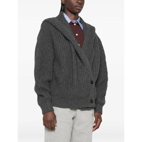 26FW 시스템 스웨터 SY2G8KOTT01W BKGRE GRAY - SYSTEM