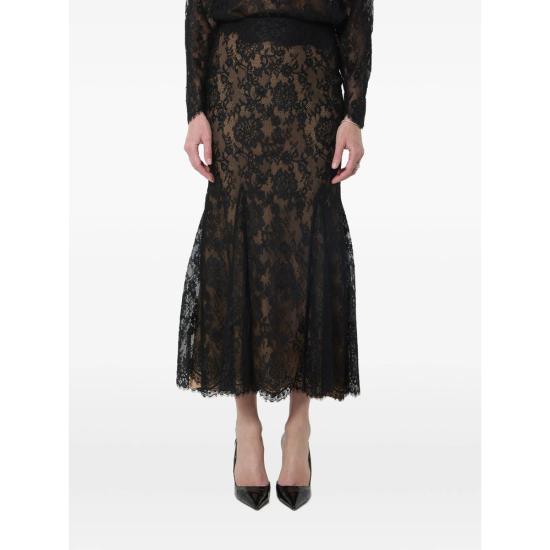 26FW 셀프 포트레이트 스커트 PF26 032MSK B BLACK