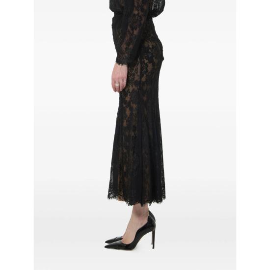 26FW 셀프 포트레이트 스커트 PF26 032MSK B BLACK - SELF PORTRAIT