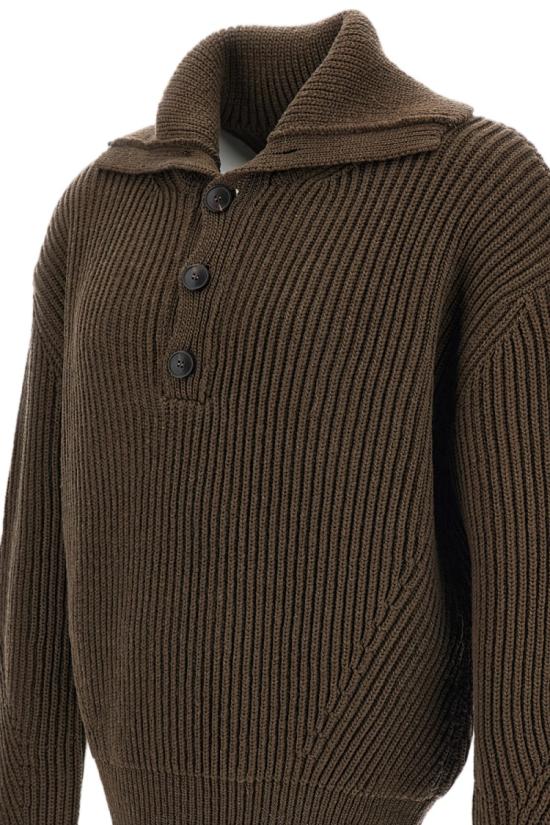 26FW 드리스 반 노튼 니트웨어 2620212384744703 Brown - DRIES VAN NOTEN
