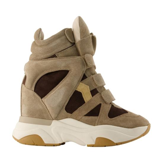 26FW 이자벨마랑 BALSKEE 발스키 웨지 스니커즈 BK0009FA D2E07S SNBW BEIGE