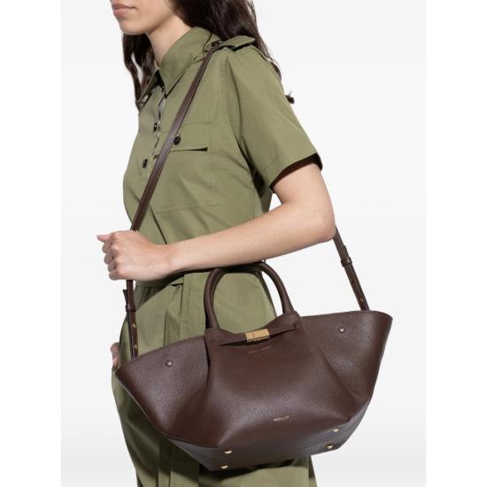 26FW 드멜리어 토트백 N81 LEATHER MIDI NEW Y MOCHA BROWN - DEMELLIER