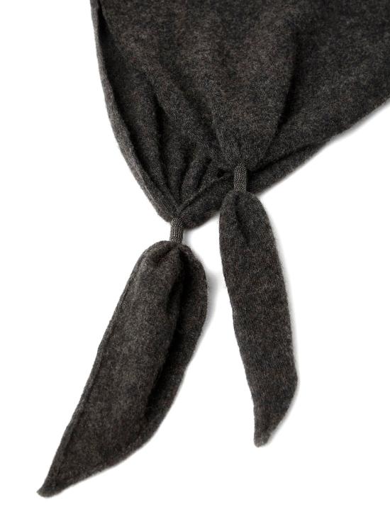 26FW 브루넬로 쿠치넬리 머플러/스카프 MSCDFSW03 BLACK - BRUNELLO CUCINELLI