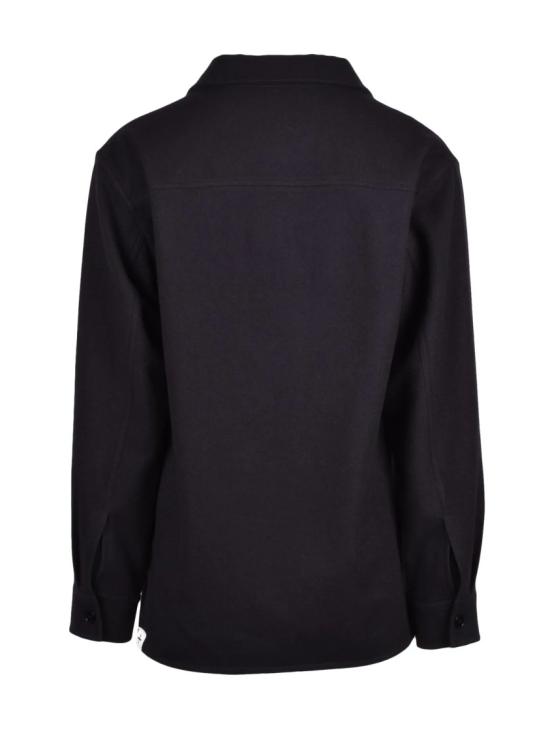 25FW 질샌더 긴팔 셔츠 블랙 버진 울 - JIL SANDER