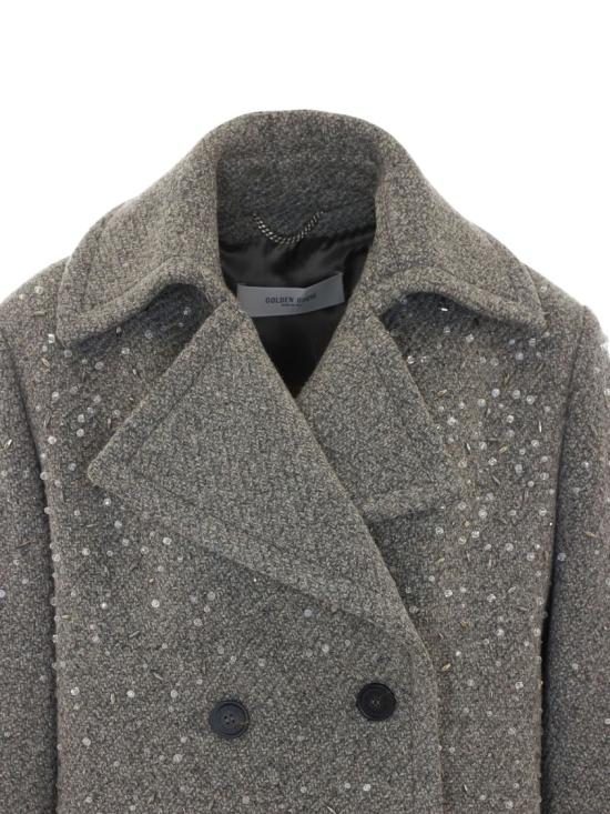 26FW 골든구스 코트 GWP02739P00258460421 Grey - GOLDEN GOOSE