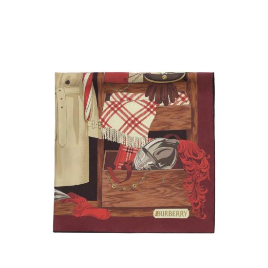 26FW 버버리 머플러/스카프 8127441 SS HERITAG A1308 RED - BURBERRY