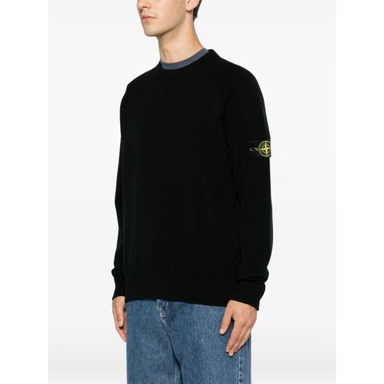 26FW 스톤 아일랜드 스웨터 155100020 S01A1 V0029 BLACK - STONE ISLAND