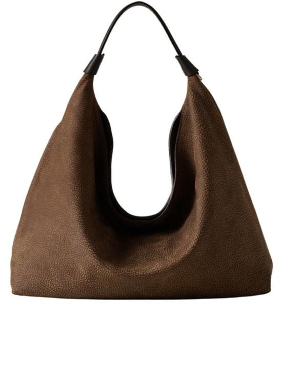 26FW 보르보네제 숄더백 910103730299 Black - BORBONESE