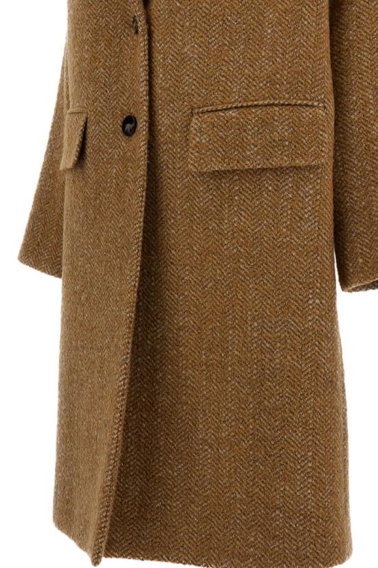 26FW 알베르토비아니 코트 OO896WO114815 Brown - ALBERTO BIANI