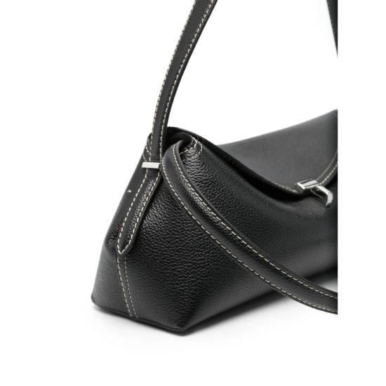 26FW 토템 티락 그레인 가죽 숄더백 261 WAL0127 LE0030 001 BLACK - TOTEME