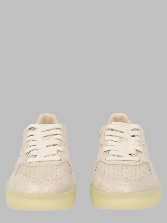 26FW 오트리 메달리스트 로우 레더 스니커즈 AULW WH01 BEIGE
