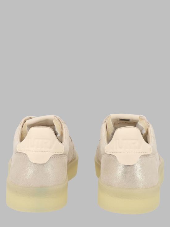 26FW 오트리 메달리스트 로우 레더 스니커즈 AULW WH01 BEIGE - AUTRY