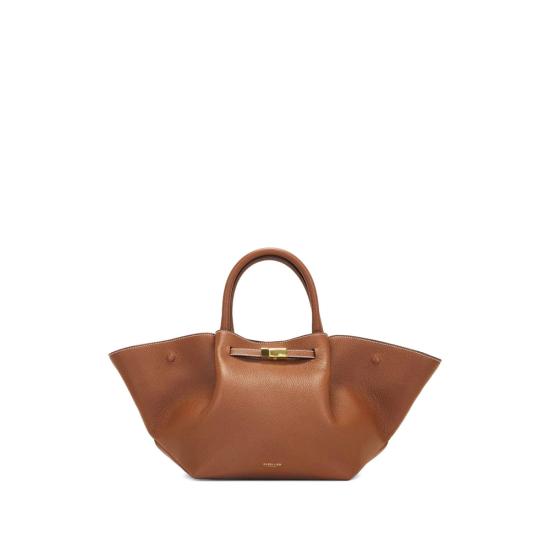 26FW 드멜리어 토트백 N81 LEATHER MIDI NEW Y TAN BROWN