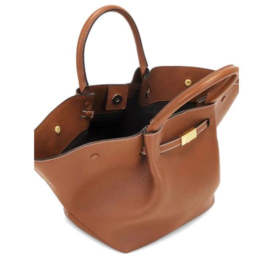 26FW 드멜리어 토트백 N81 LEATHER MIDI NEW Y TAN BROWN - DEMELLIER