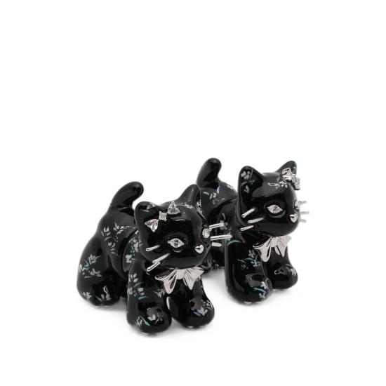 26FW 위민 이어링 26611BLK00DLR BLACK