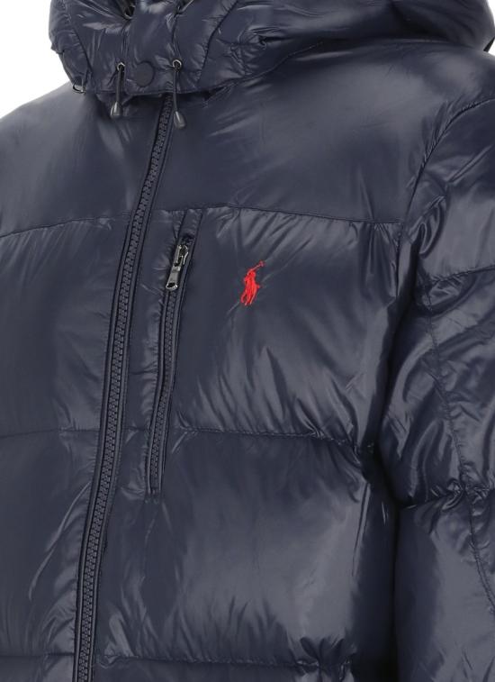 26FW 폴로 랄프로렌 고햄 글로시 다운 자켓 710968281002 Blue - POLO RALPH LAUREN