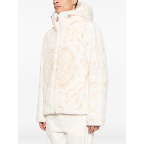 26FW 카사블랑카 자켓 AW26 OT 253 01 CARPR BEIGE - CASABLANCA