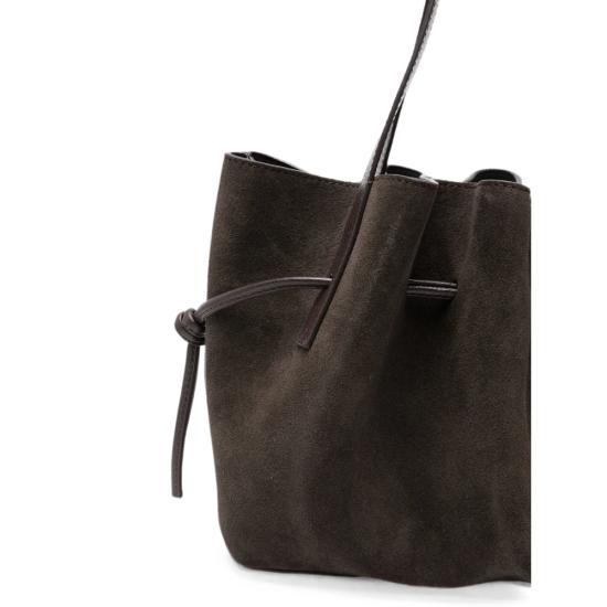 26FW 유제피 숄더백 OYSTER SHOULDE SUEDE GANAC BROWN - YUZEFI