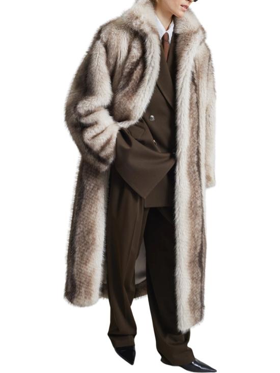 26FW 더프랭키샵 코트 RAVELLOCOFS22420103 Grey - THE FRANKIE SHOP